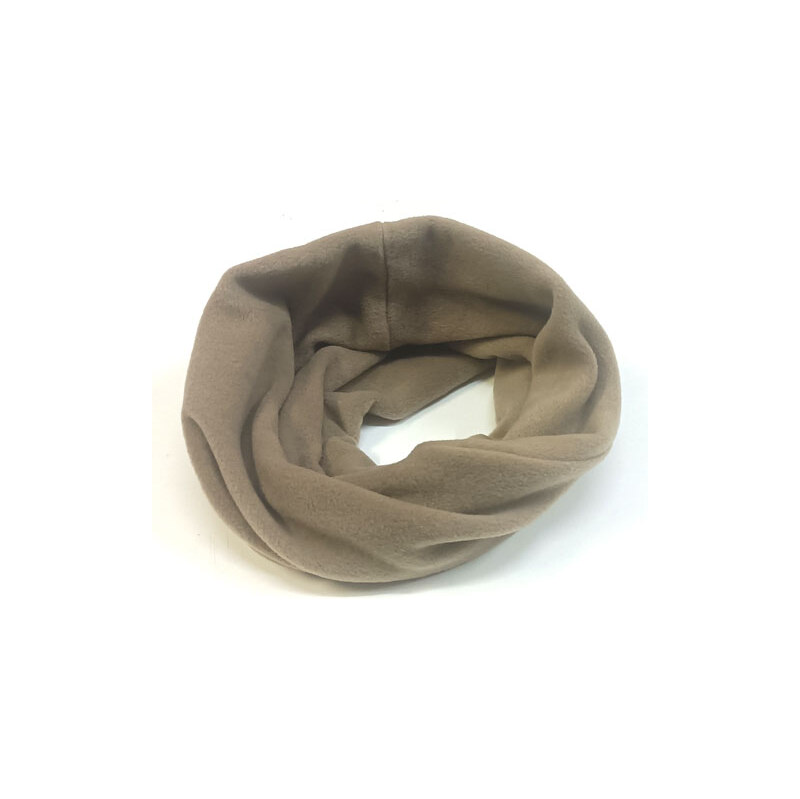 nákrčník, šála fleece zimní béžová 6608.4