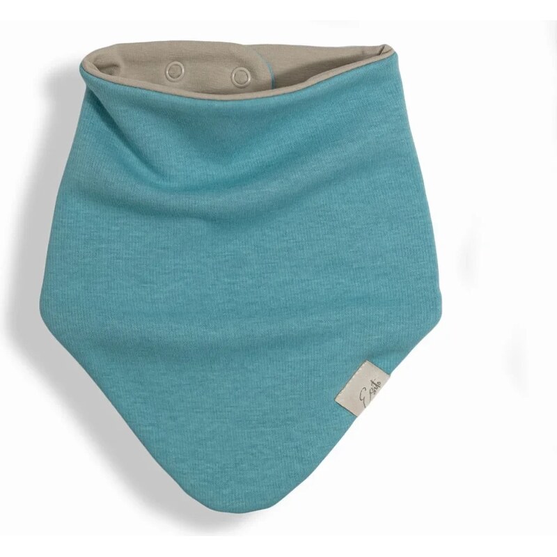 Esito Šátek na krk bavlna Warmkeeper Teal modrý Vel. 0 - 3 roky