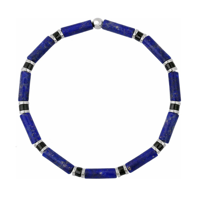 Manoki Luxusní pánský náramek s lapis lazuli Antonio
