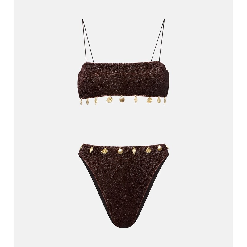 Oséree Lumière embellished bikini