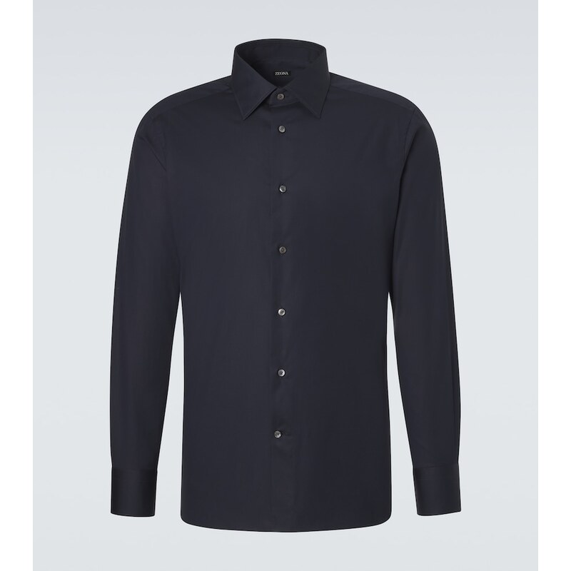 Zegna Cotton-blend shirt