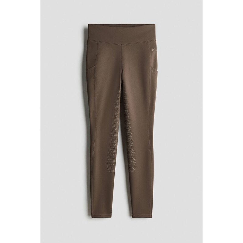H&M - Jezdecké legíny full grip - béžová 114804925