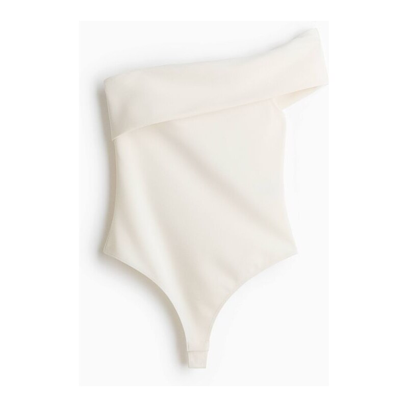 H&M - Body thongs odhalenými rameny - bílá 114805039