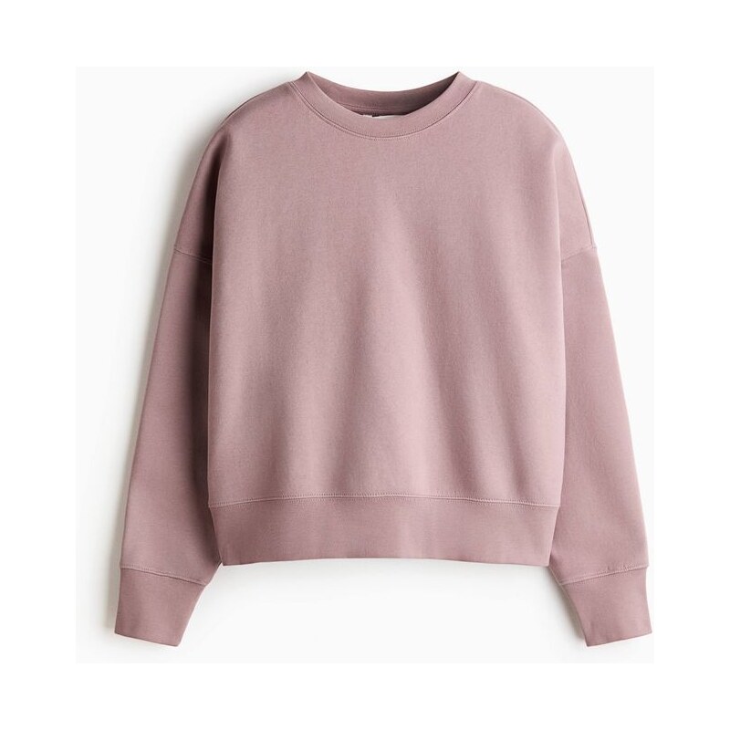 H&M - Oversized mikina - fialová 114805261