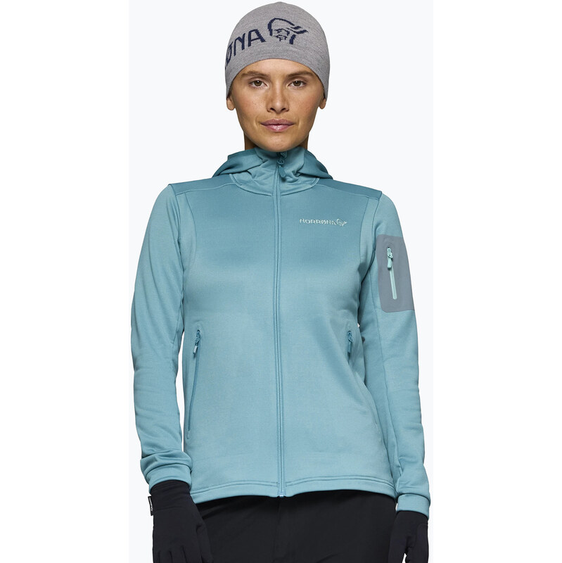 Dámská trekingová mikina NORRONA Falketind Warm2 Stretch Hood