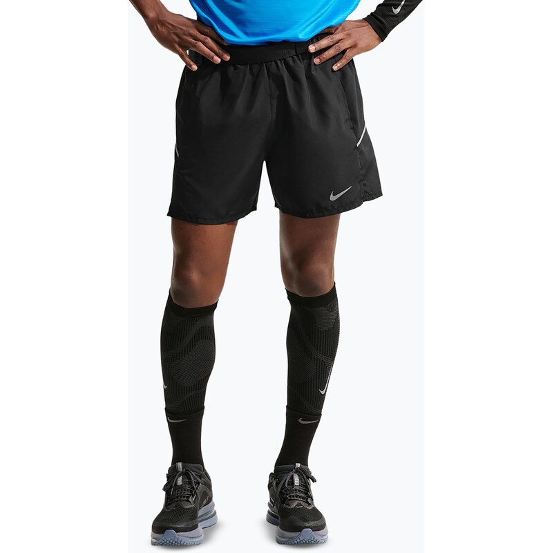 Pánské šortky Nike Miler Dri-Fit Brief Lined 5 black/black
