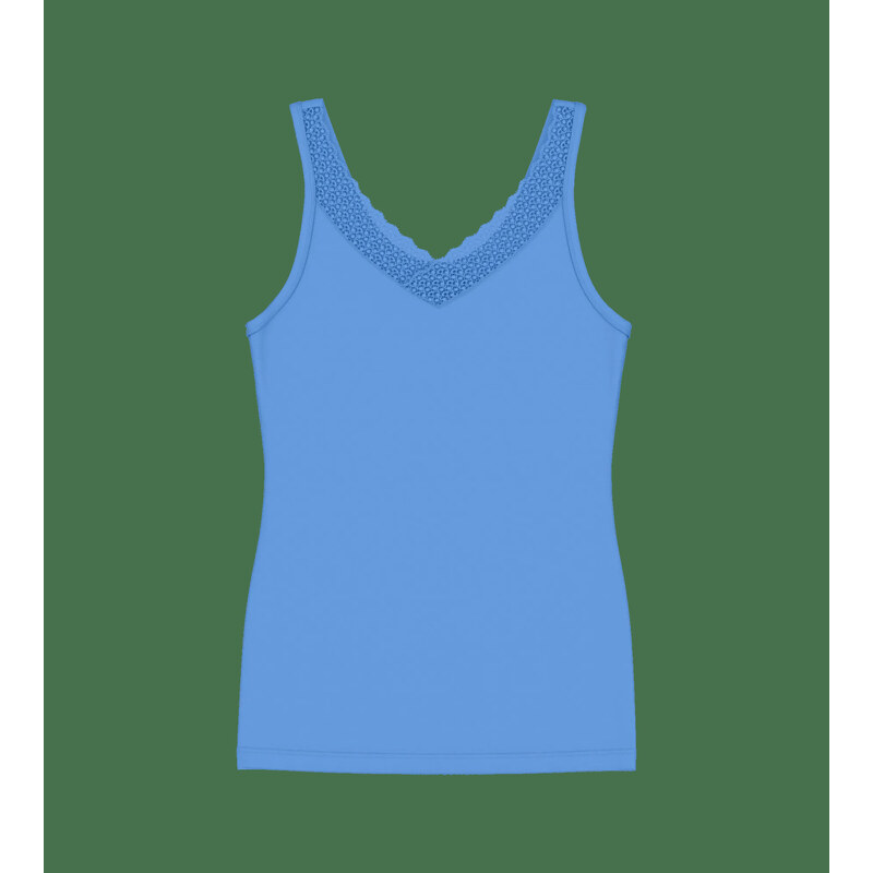 Feel of Modal Tank Top - BLUE - TRIUMPH BLUE - TRIUMPH 114806177