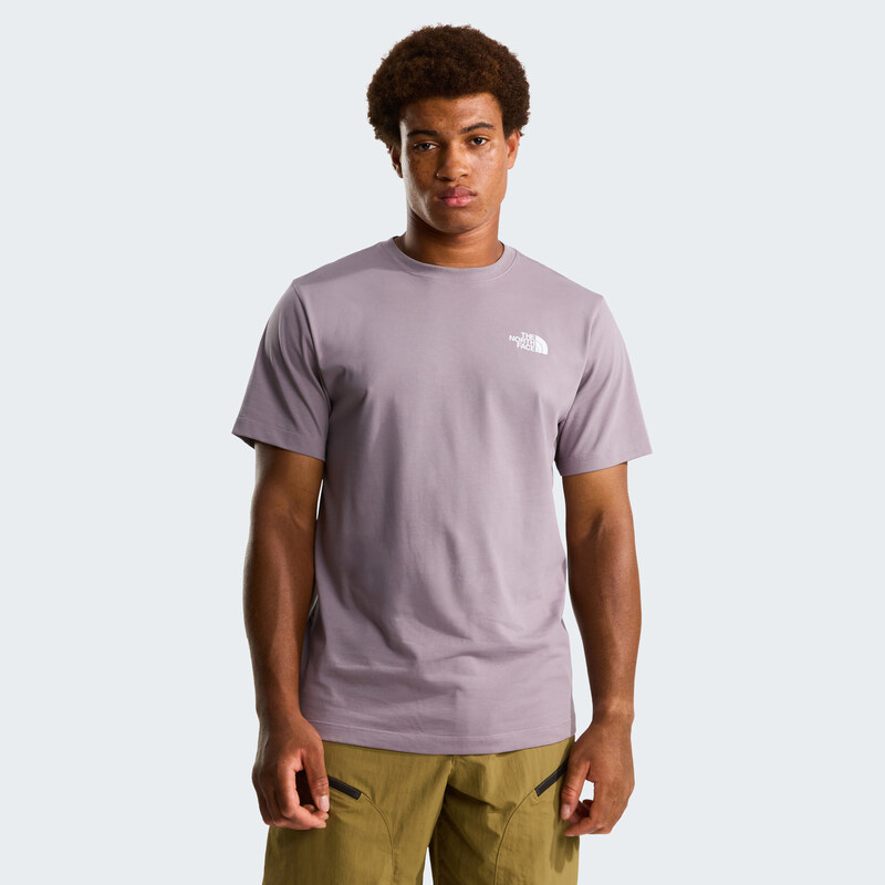 Pánské Tričko s krátkým rukávem THE NORTH FACE M BOX NSE CELEBRATION REGULAR SHORT SLEE NF0A8GV2G7O1 – Šedá