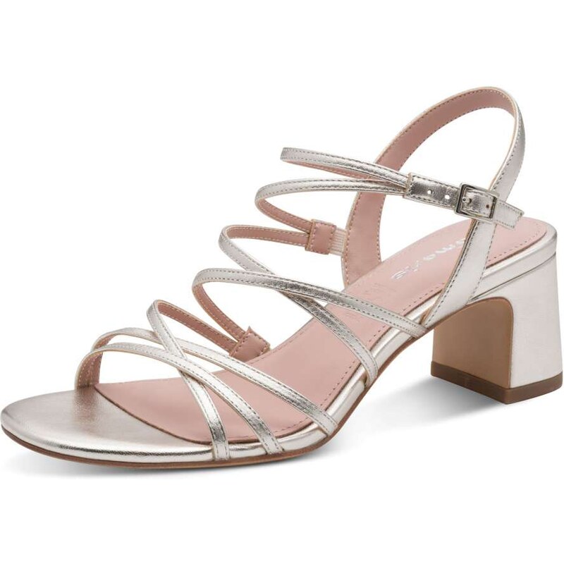 RIEKER Dámské sandály TAMARIS 28325-46-957 stříbrná