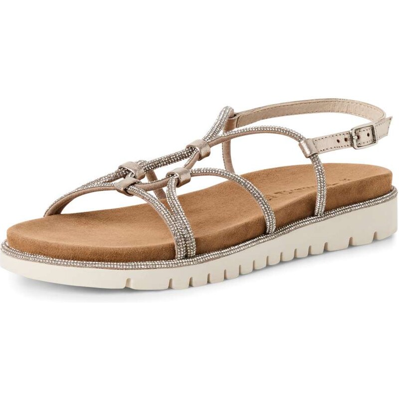 RIEKER Dámské sandály TAMARIS 28721-46-183 zlatá