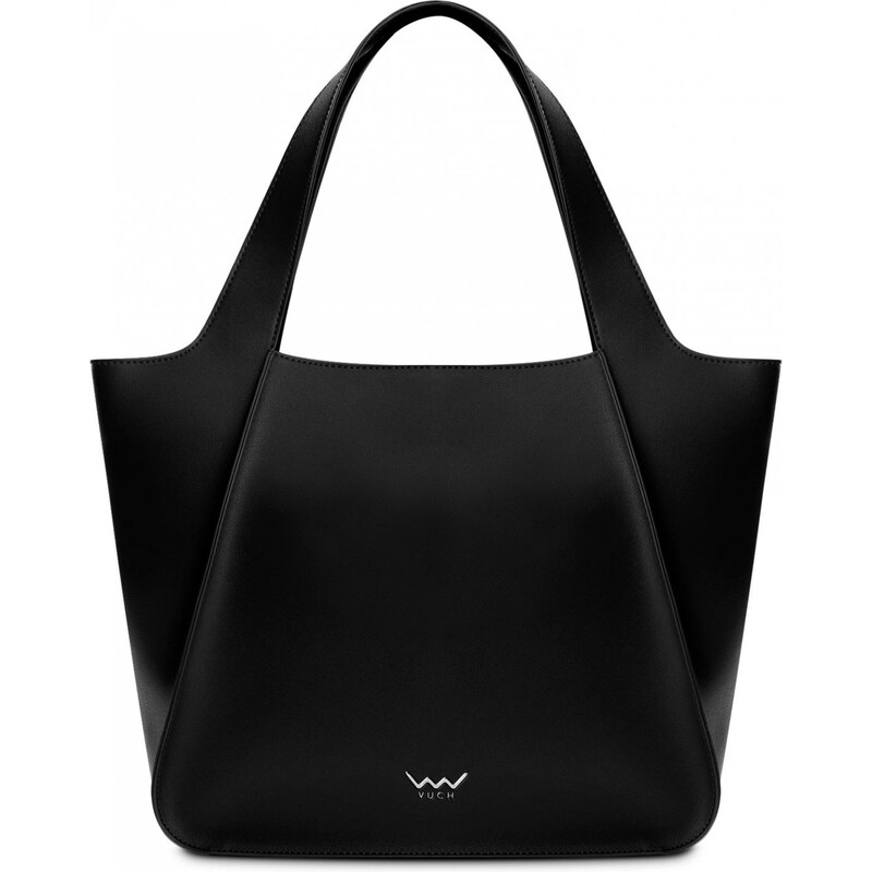 VUCH Trendy dámská koženková kabelka na rameno Calyste Middle Black, 114810269