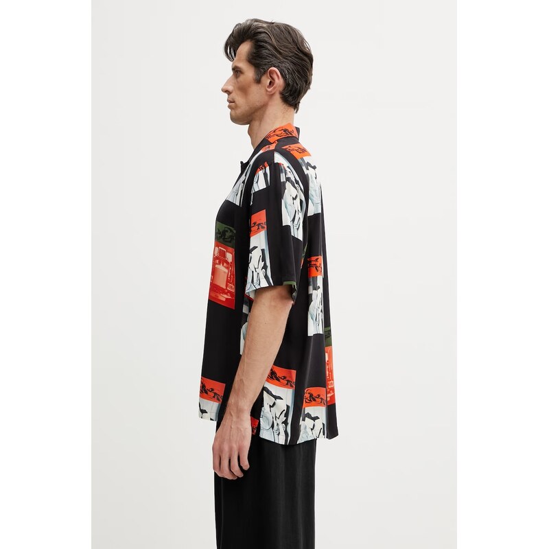 Carhartt WIP S/S Sean Hamilton Shirt košile z viskózy pánská