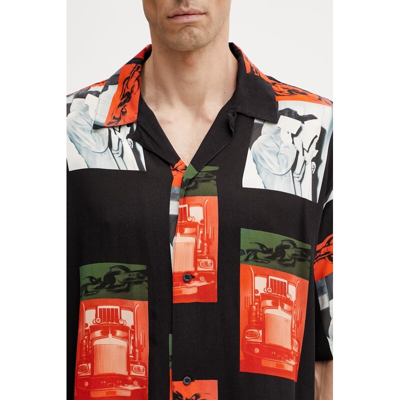Carhartt WIP S/S Sean Hamilton Shirt košile z viskózy pánská