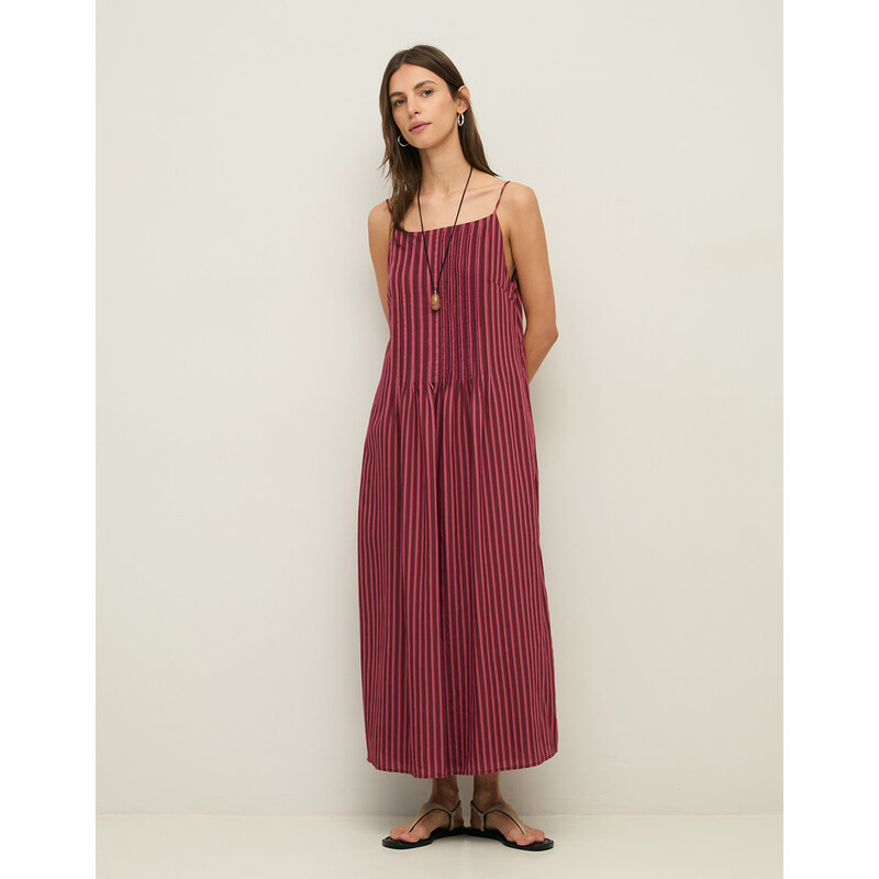 Yerse Šaty Palermo Aubergine Stripes XS