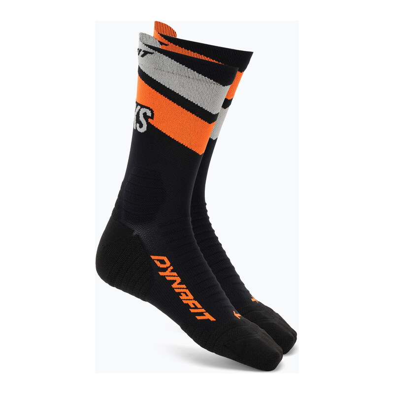 Ponožky DYNAFIT Ultra Crew black out ultra orange/4220