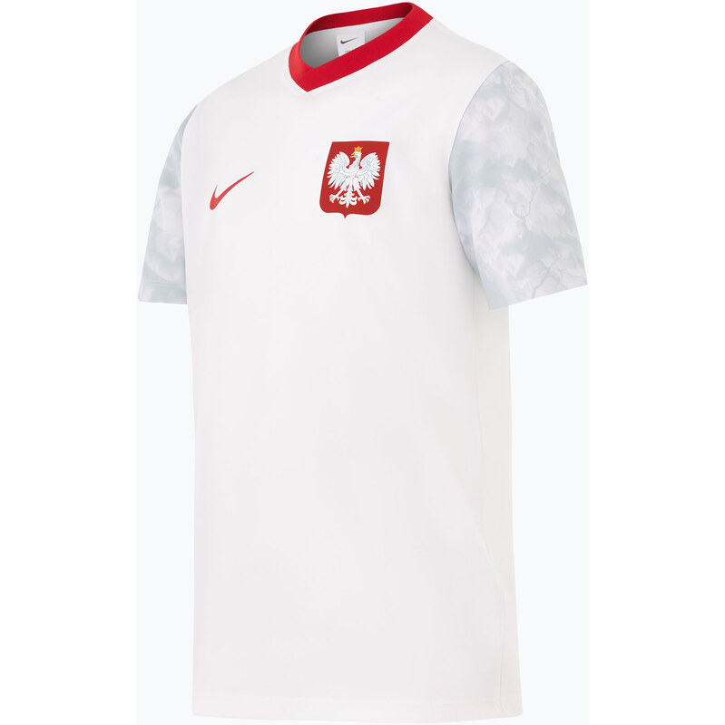 Dětské fotbalové tričko Nike Dri-Fit Poland Home 2026 white