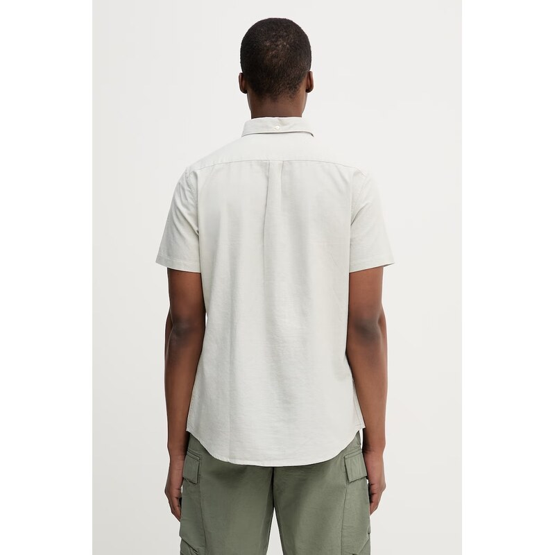 Barbour Oxtown S/S Tailored Shirt oxfordská košile bavlněná pánská