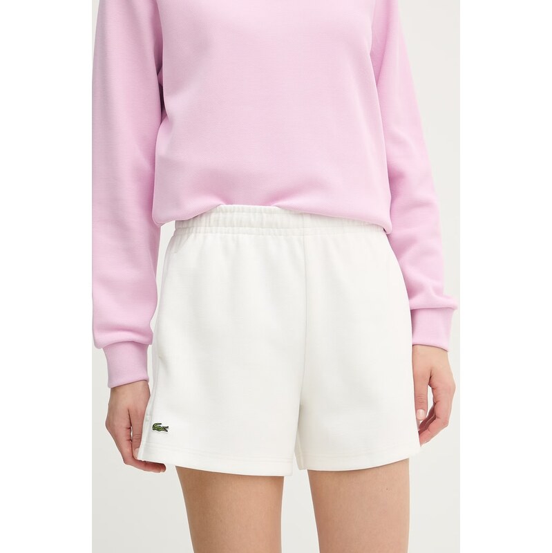 Lacoste teplákové šortky dámské s bavlnou 114808745