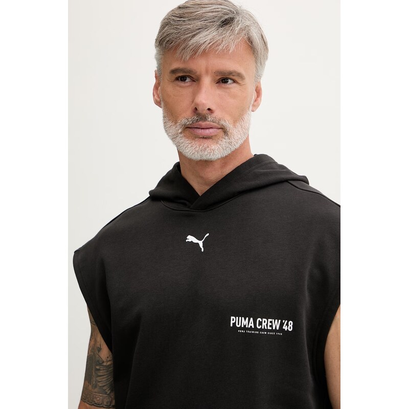 Puma Mikina bez rukávů pánská s bavlnou GRAPHICS FRENCH