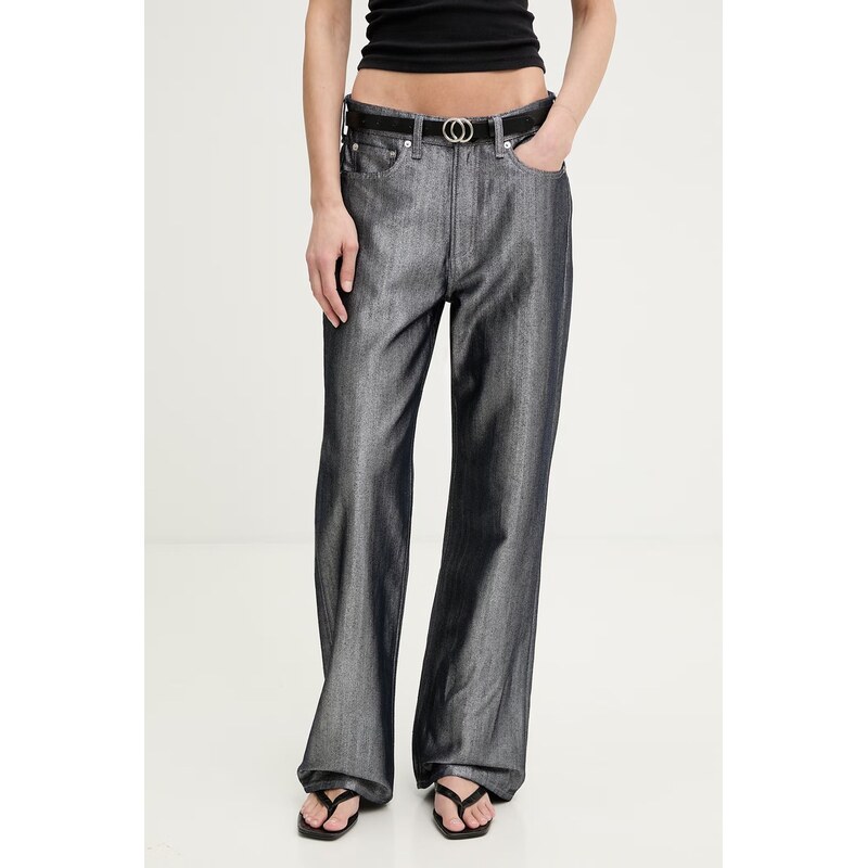 rag & bone wide leg džíny dámské Logan
