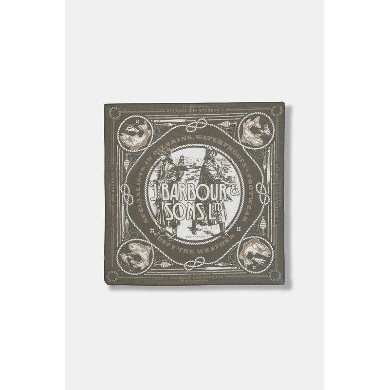 Barbour bandana dámská bavlněná 114861858