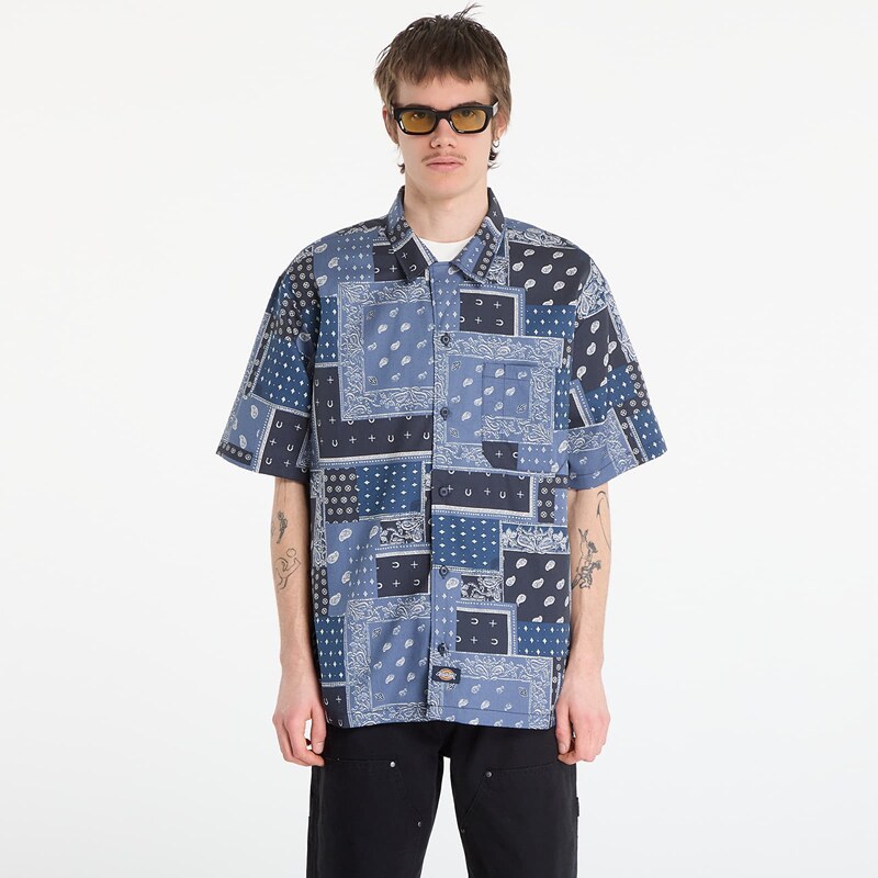 Košile Dickies Glandorf Shirt Ss Dark Navy L
