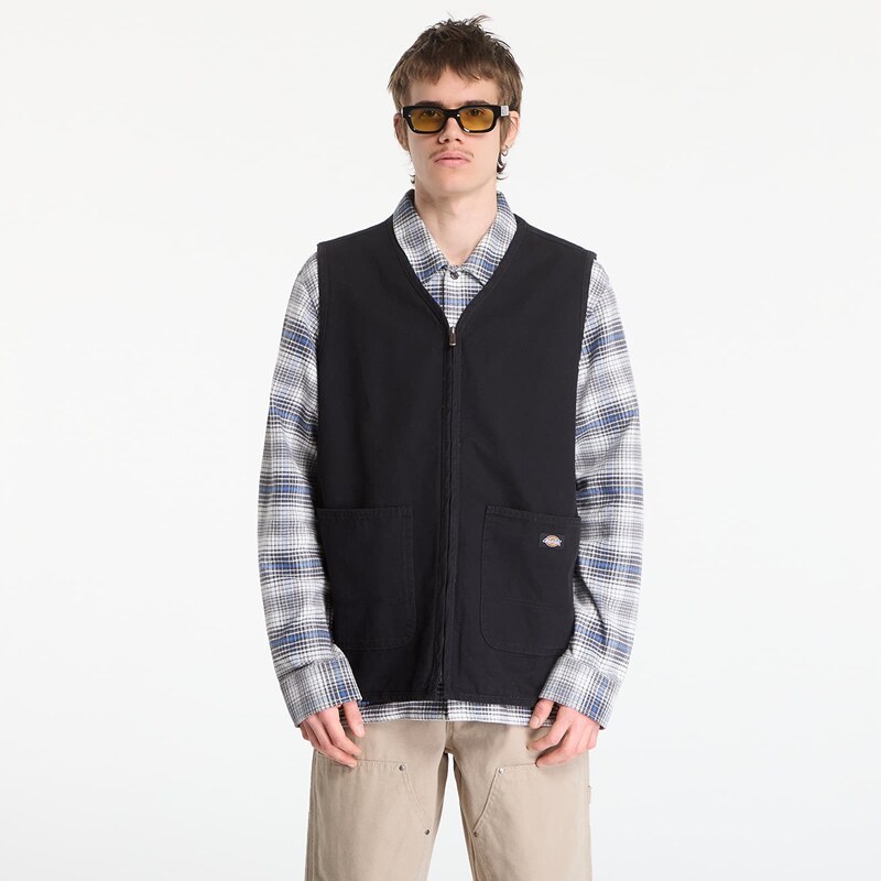 Vesta Dickies Canvas Summer Vest Black M