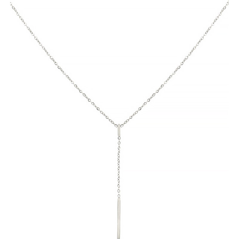 Mint15 Náhrdelník Little Bar Y Silver 114810333