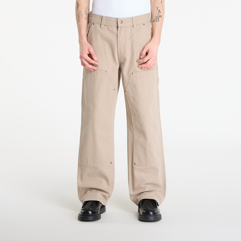 Džíny Dickies Double Knee Canvas Carpenter Pants Desert W36/L34
