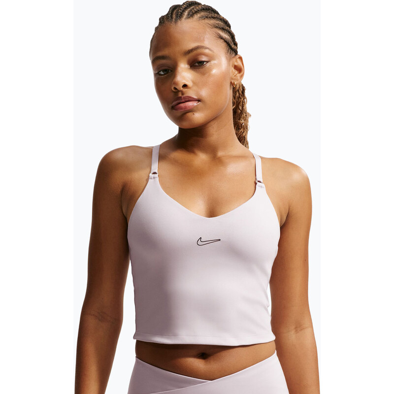 Tréninková podprsenka Nike Light Support Padded platinum violet