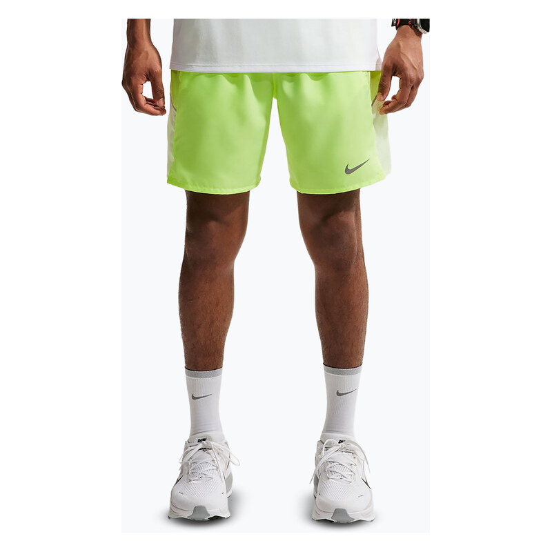 Pánské běžecké šortky Nike Miler Dri-Fit Brief Lined7 volt ice