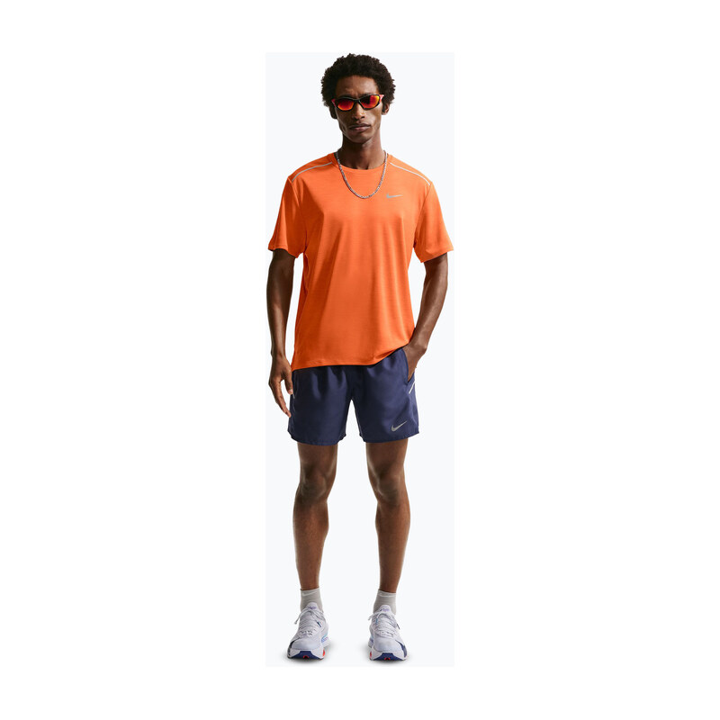 Pánské běžecké šortky Nike Miler Dri-Fit 2in1 5 midnight navy
