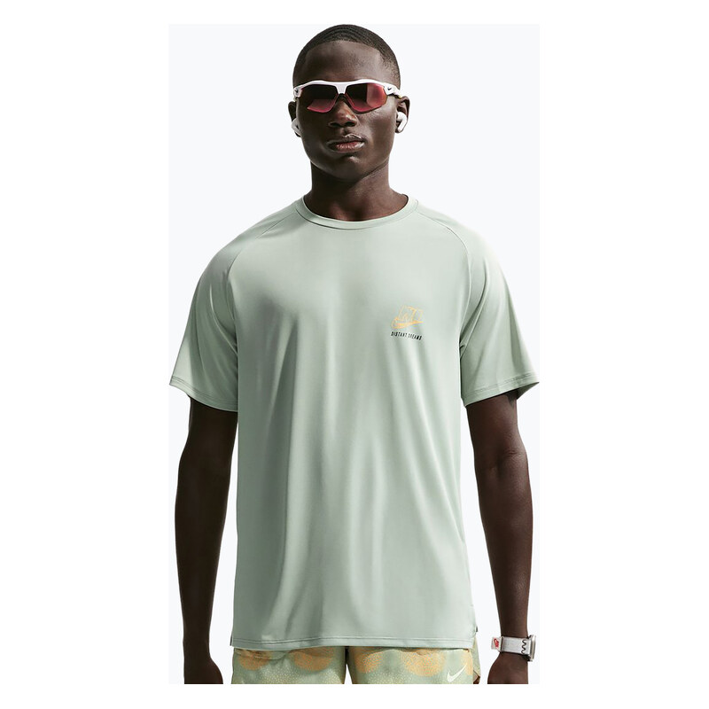 Pánské běžecké tričko Nike Stride Dri-Fit ADV jade horizon