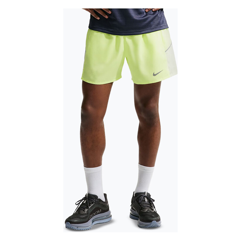Pánské běžecké šortky Nike Miler Dri-Fit 2in1 5 volt ice/barely
