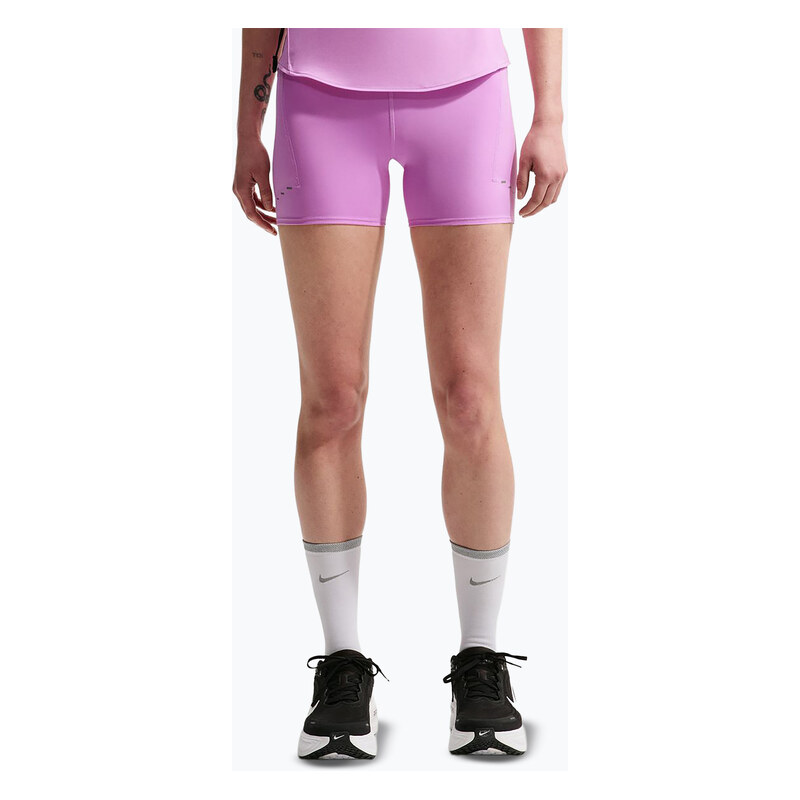 Dámské běžecké šortky Nike Swift High-Waisted 4 light magenta