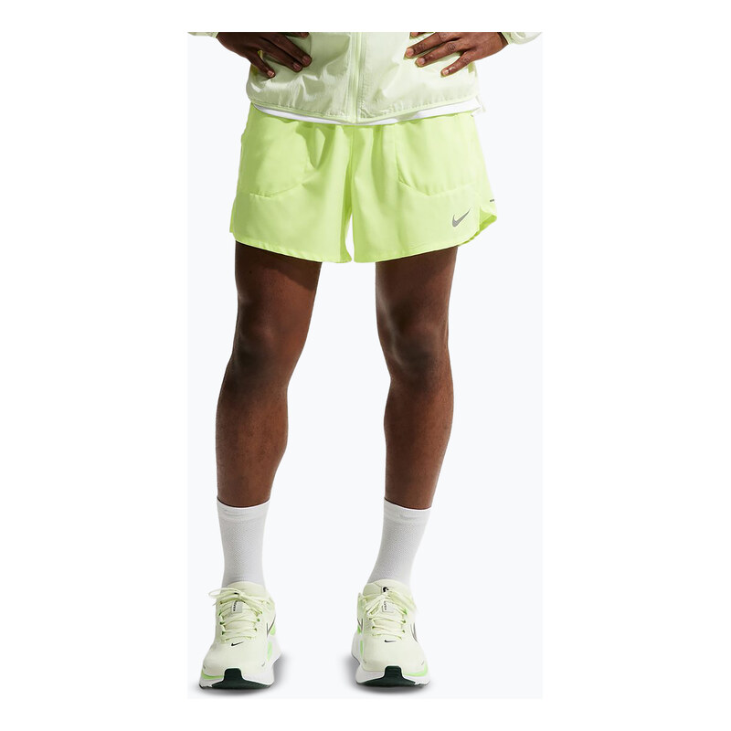 Pánské šortky Nike Stride Dri-Fit Brief-Lined 5 volt ice