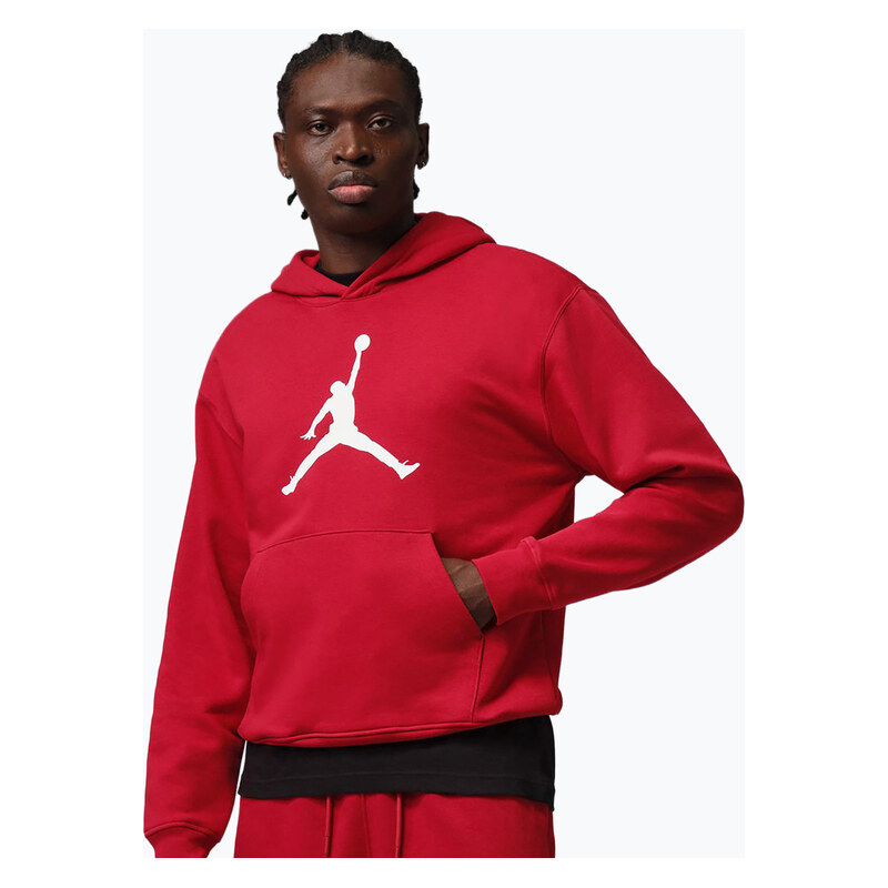 Pánská mikina Jordan Pullover Hoodie gym red/white