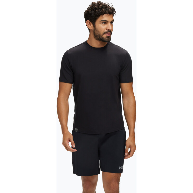 Pánské běžecké tričko HOKA Essential Tee black