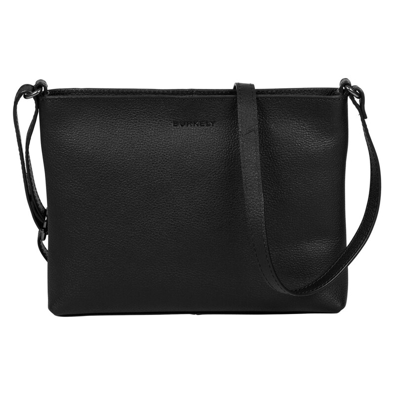 Dámská crossbody kožená kabelka Burkely Jane - černá 114824915