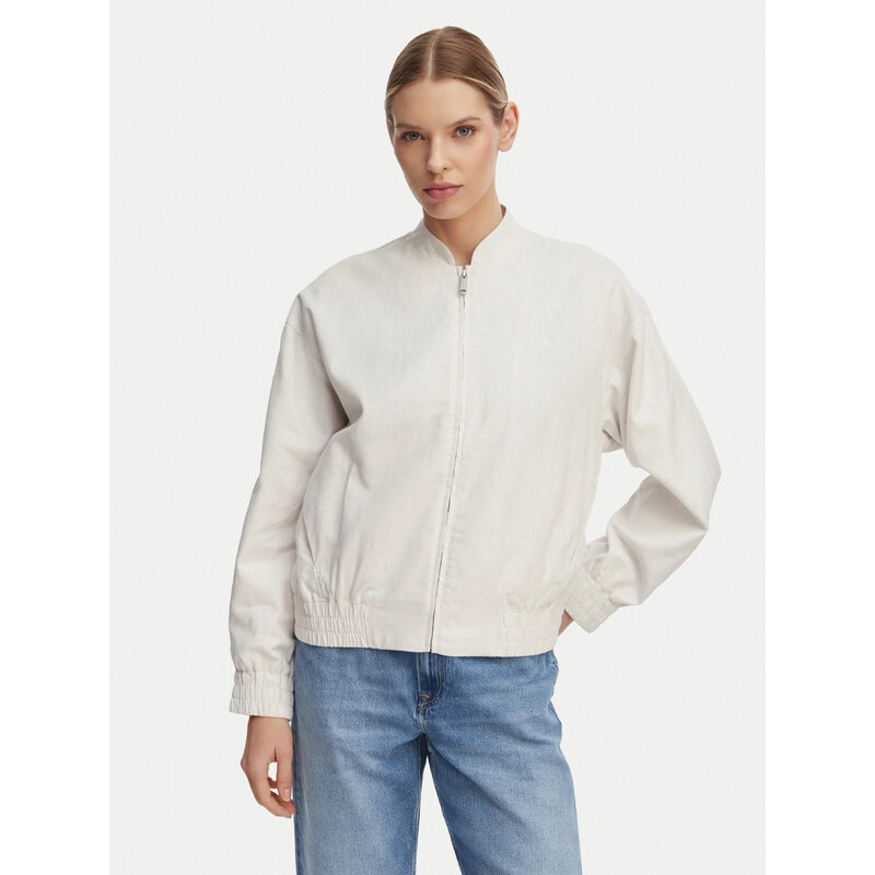 Calvin Klein dámská béžová bunda 114812256
