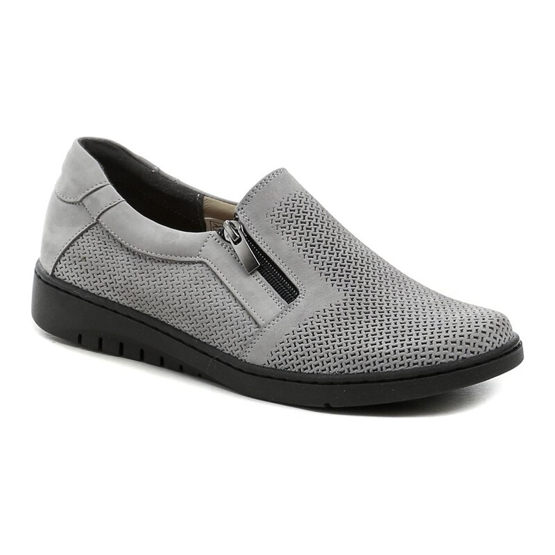 MintakaCZ Mintaka 211418-23 šedé dámské polobotky