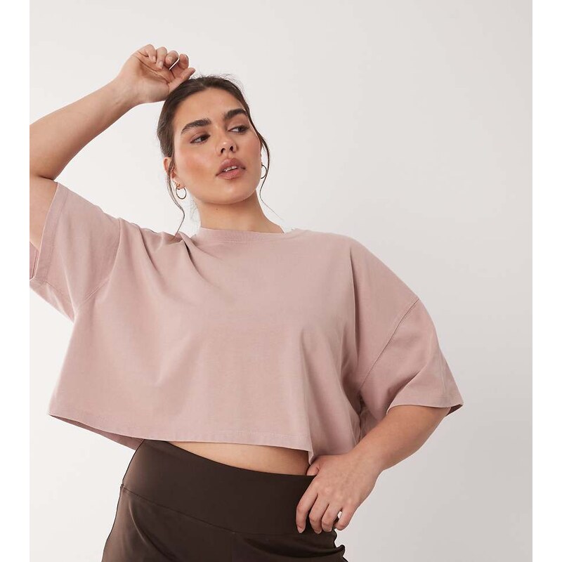 4505 Curve Icon heavyweight cotton cropped t-shirt with quick dry 115519003