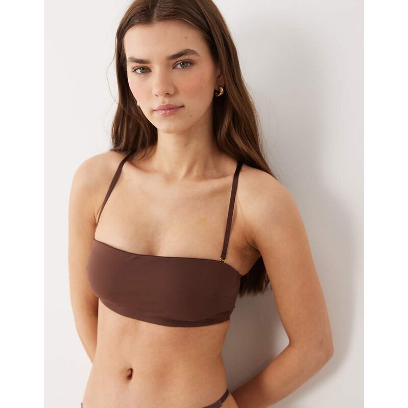 ASOS DESIGN Carla smoothing multiway bandeau bra with removable pads 115516051