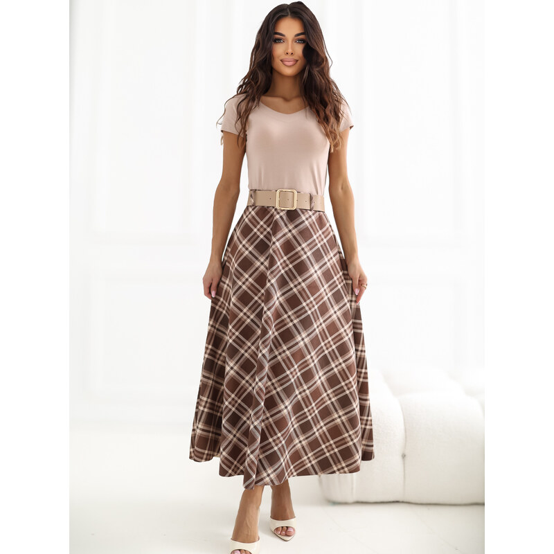 FPrice Sukně IT SD 23296 2.06 hnědá
