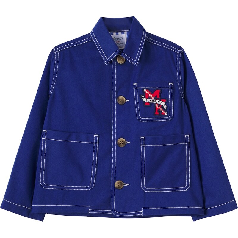 Bonpoint x Maison KitsunÃ Linus cotton twill jacket