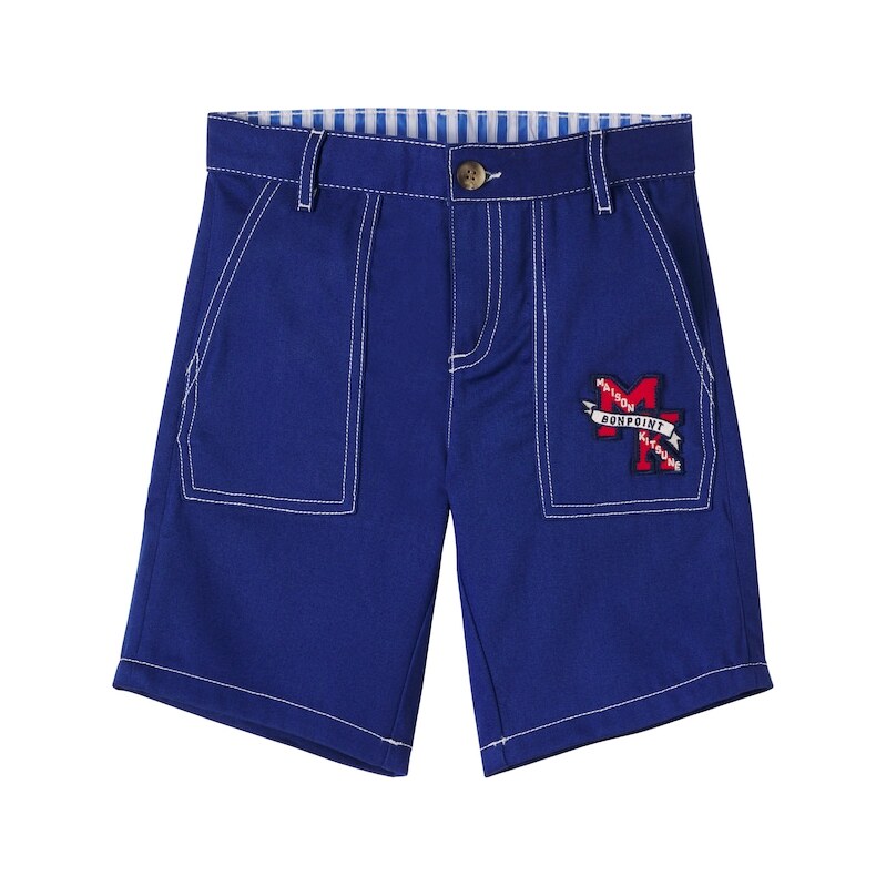 Bonpoint x Maison KitsunÃ Elzo cotton shorts