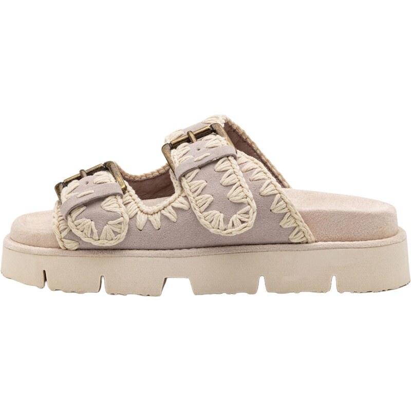 MOU Pantofle offwhite / barva bílé vlny 114883820