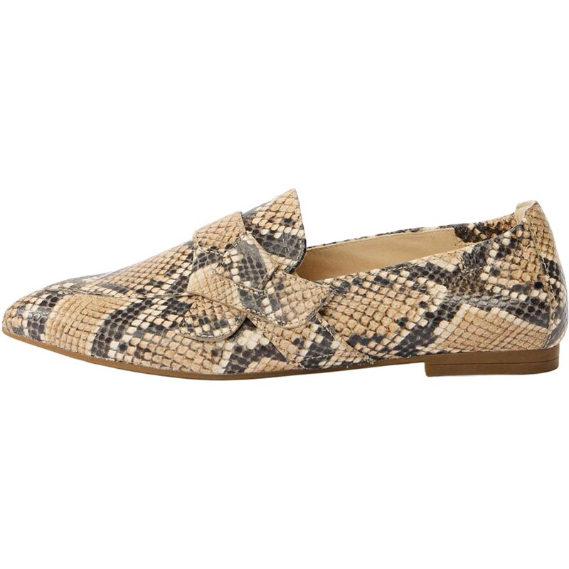 GABOR Slipper béžová / světle béžová / tmavě šedá / černá