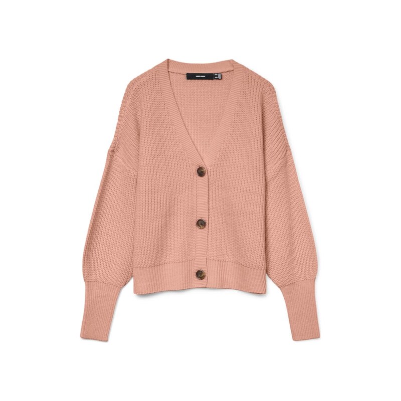 VERO MODA Kardigan VMLea starorůžová