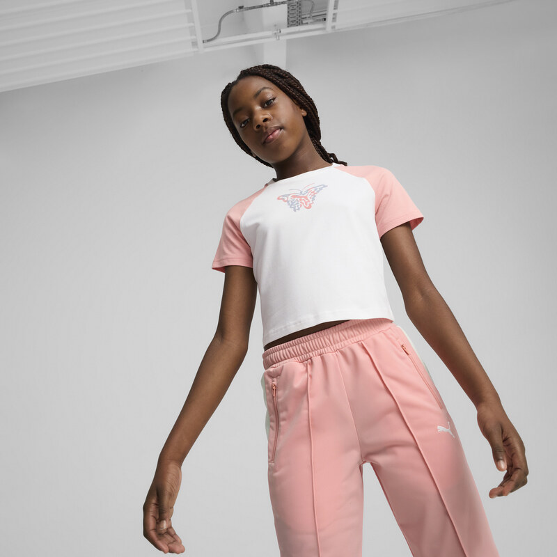 PUMA BUTTERFLY VIBE Baby Tee Youth